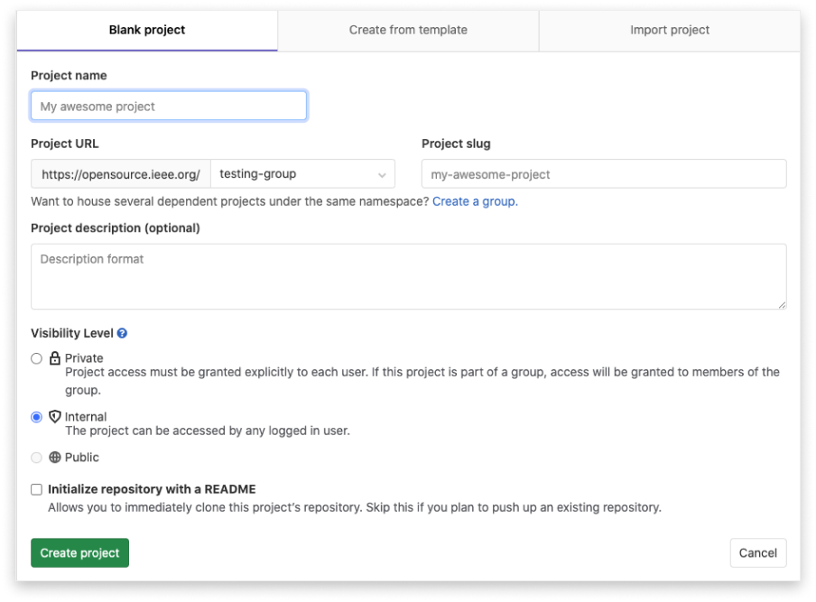 gitlab projects 2